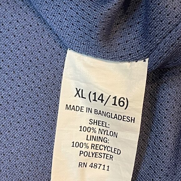 Lake & Trail Colorblock Pullover Anorak Unisex Kids Size XL (14/16) Windbreaker - Picture 4 of 9